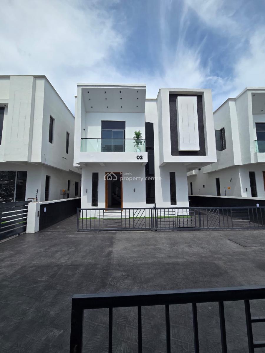 Spacious 5 Bedroom Fully Detached Duplex with Bq, Idado, Lekki, Lagos, Detached Duplex for Sale