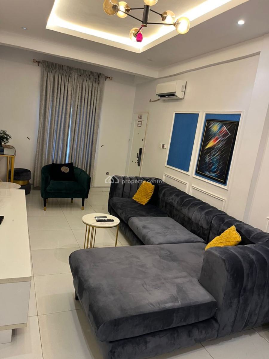 Luxury 1bedroom Waterfront Apartment with Swimming Pool and Gym in Lek, Adeniyi Jones, Ikeja, Lagos, Flat / Apartment Short Let