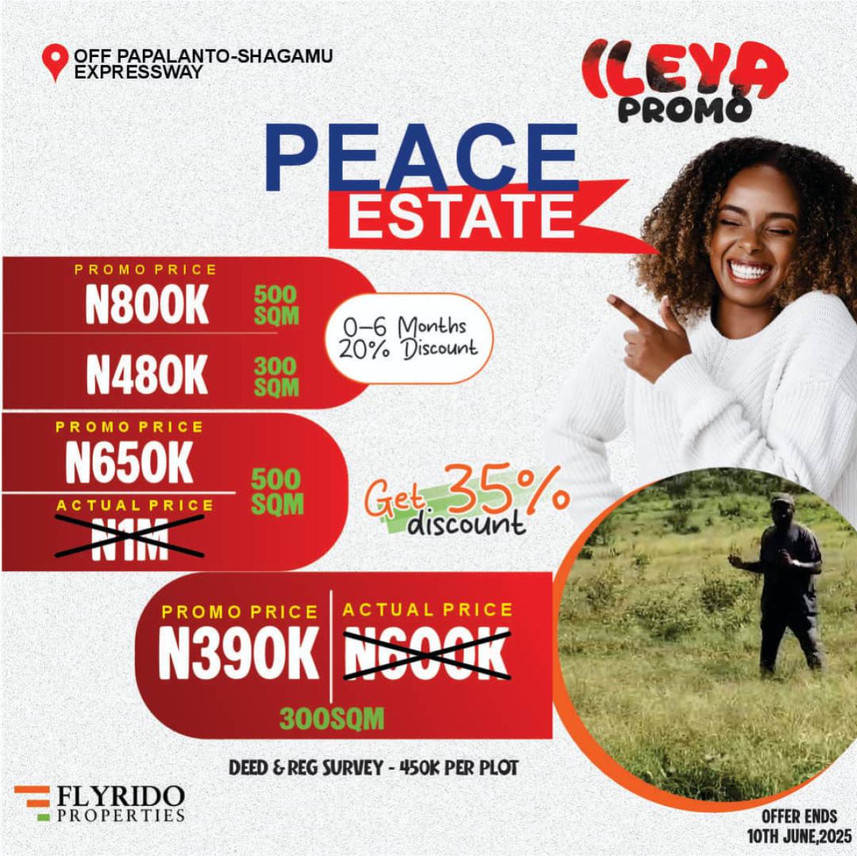 Affordable Land, Off Papalanto - Shagamu Expressway, Ifo, Ogun, Mixed-use Land for Sale