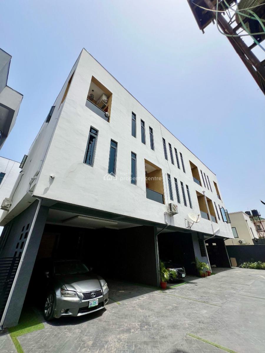 Contemporary 4 Bedroom Terrace Duplex with Bq, Agungi, Lekki, Lagos, Terraced Duplex for Sale