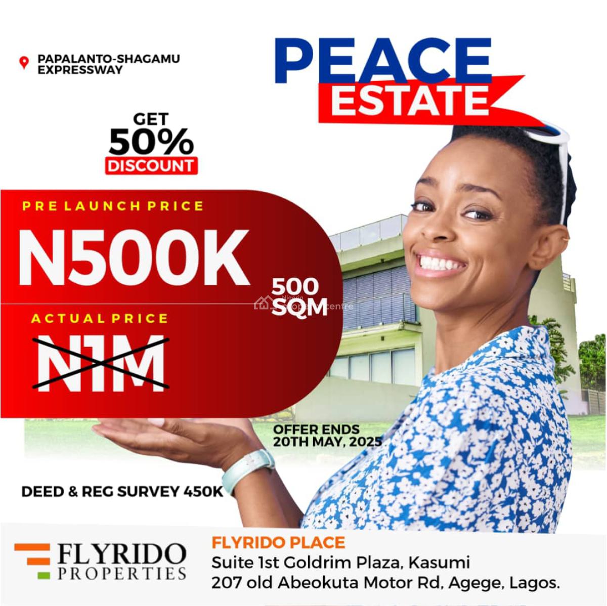 Peace Estate, Off Papalanto - Shagamu Expressway, Ifo, Ogun, Mixed-use Land for Sale