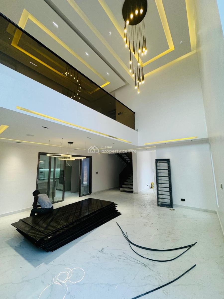 Contemporary Newly Built 5 Bedroom Fully Detached Duplex Plus a Room Bq, Adeniyi Jones, Ikeja, Lagos, Detached Duplex for Sale