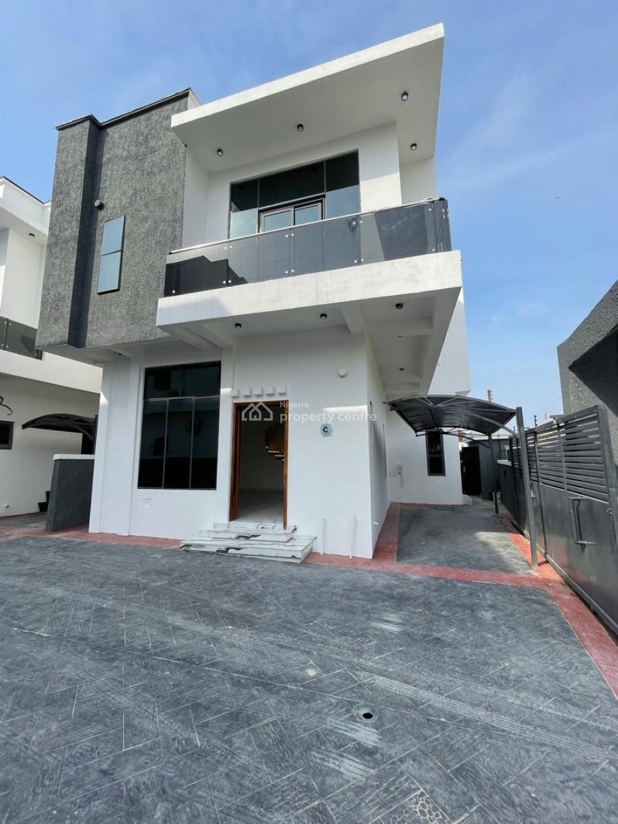 Magnificently Built 4 Bedroom Fully Detached Duplex, Chevron Toll Gate, Lekki, Lagos, Detached Duplex for Sale
