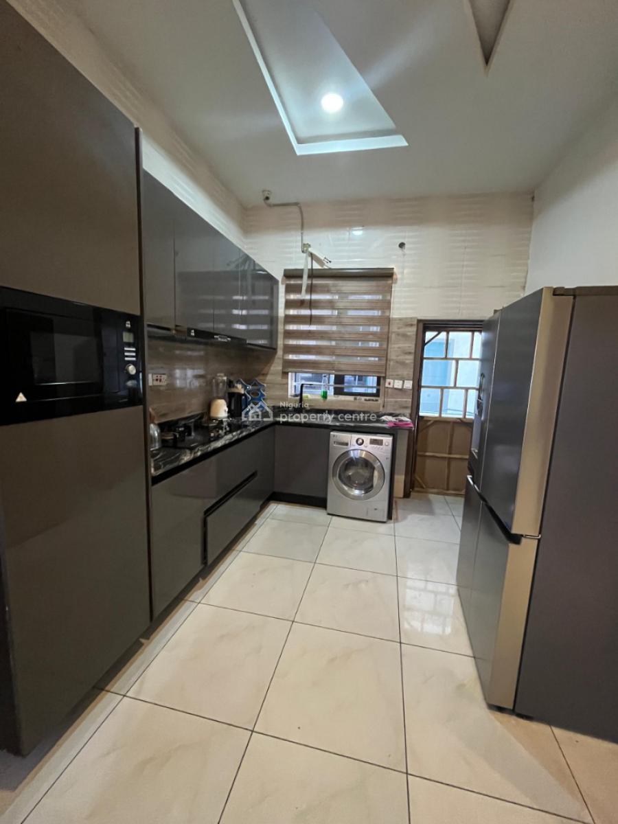 Well Furnished, Serviced 4 Bedroom Semi-detached Duplex with Small Bq, Oral Estate, By 2nd Toll Gate, Eleganza Bus-stop, Lekki, Lagos, Semi-detached Duplex for Rent