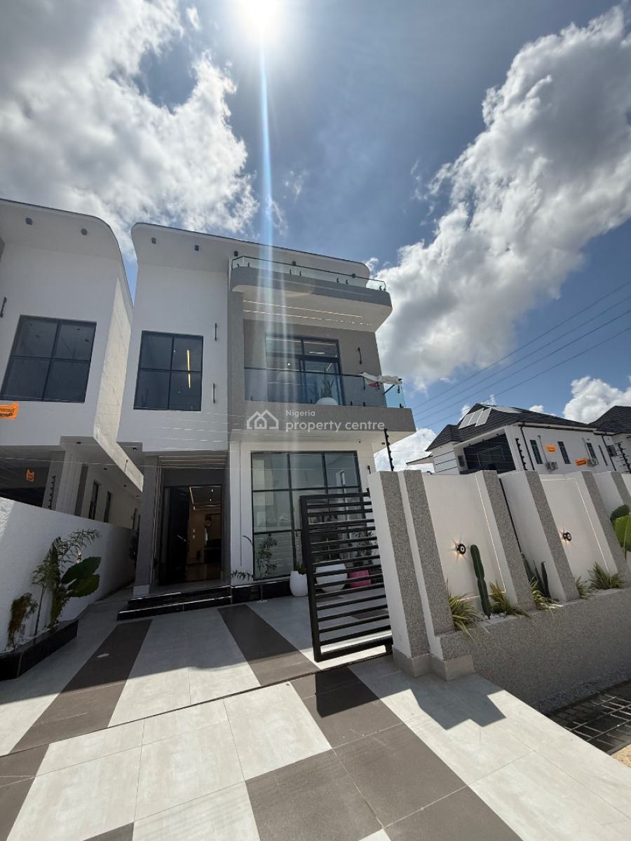 Luxury 4 Bedroom Fully Detached Duplex with a Swimming Pool, Lekki Palm City, Ajah, Lagos, Detached Duplex for Sale
