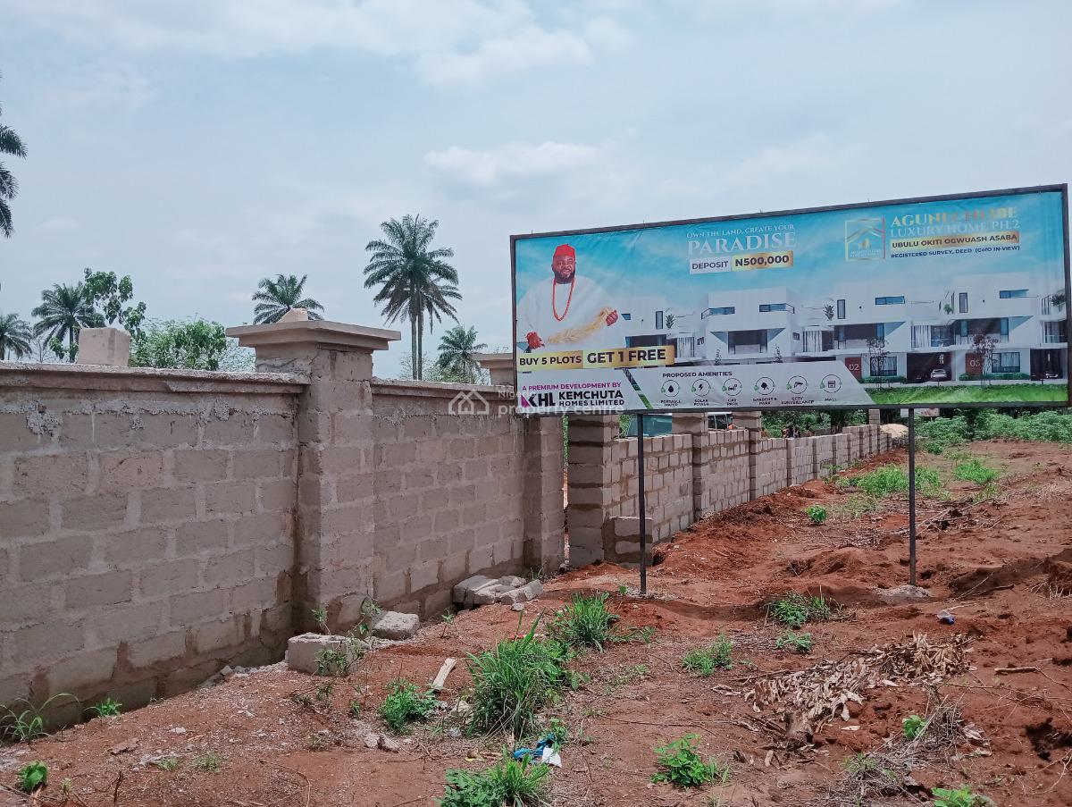 Fenced and Gated Affordable Land, Agunechibe Luxury Estate Ubulu Ekiti Ogwashi Uku, Asaba, Delta, Mixed-use Land for Sale