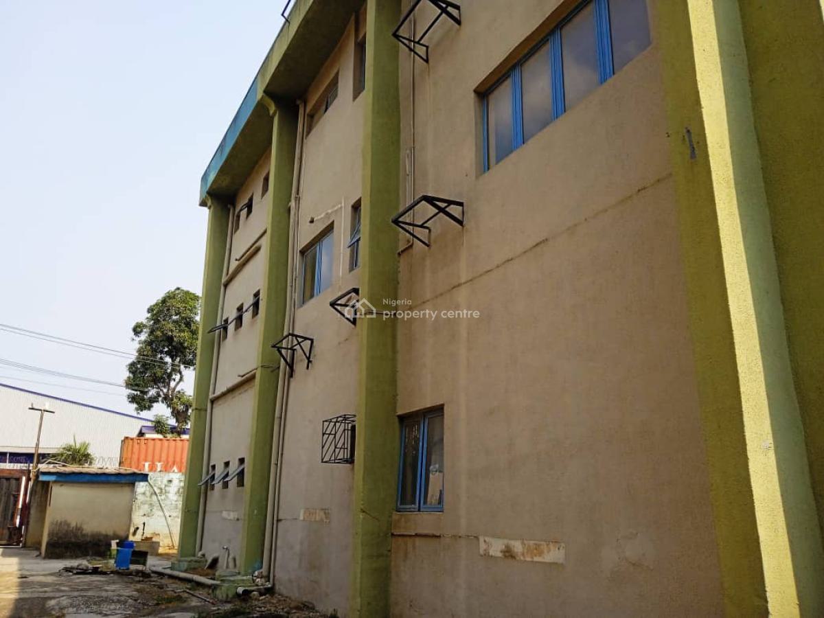 Commercial Property on 3 Floors, Off Oba Akran, Adeniyi Jones, Ikeja, Lagos, Office Space for Rent