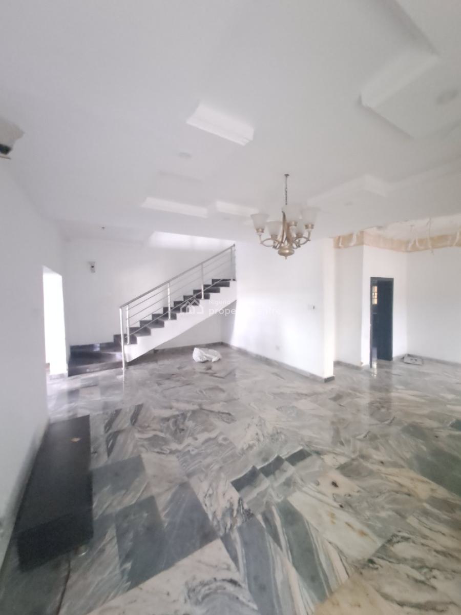 Well Built Serviced 4 Bedroom Semi Detached Duplex with Bq, Chevron, Lekki, Lagos, Semi-detached Duplex for Rent