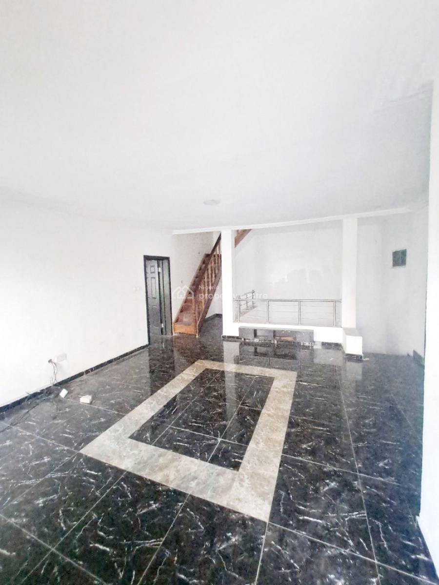 Well Built Serviced 4 Bedroom Semi Detached Duplex with Bq, Chevron, Lekki, Lagos, Semi-detached Duplex for Rent