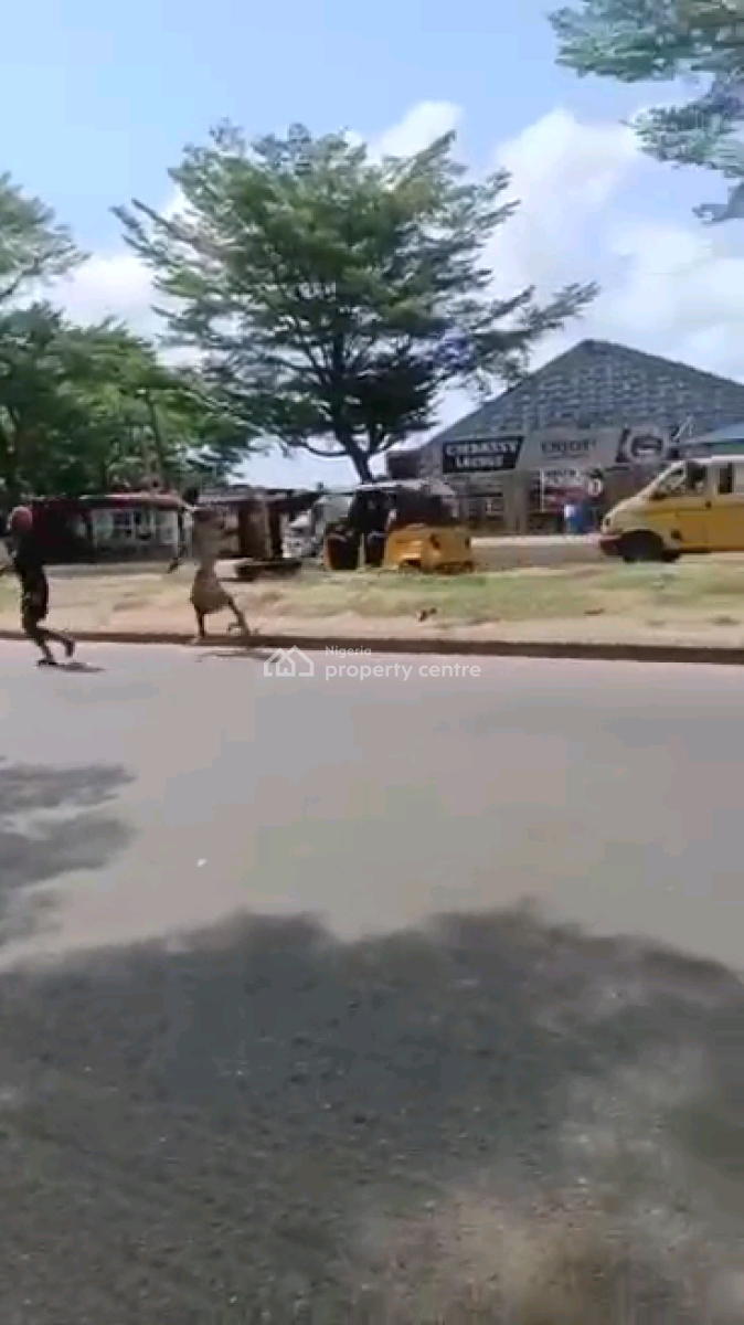 a Landed Property Suitable for Commercial Facing The Express Road, Along Lasu-isheri Road, Lagos State, Akesan, Alimosho, Lagos, Commercial Land for Sale