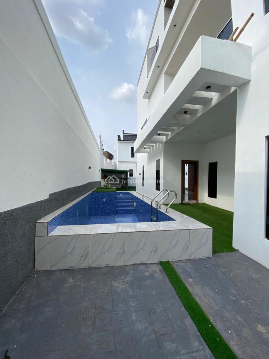 Contemporary Luxury 5 Bedroom Suited Duplex with Swimming Pool, Republic Estate, Off Agric Bank Junction, Independence Layout, Enugu, Enugu, Detached Duplex for Sale