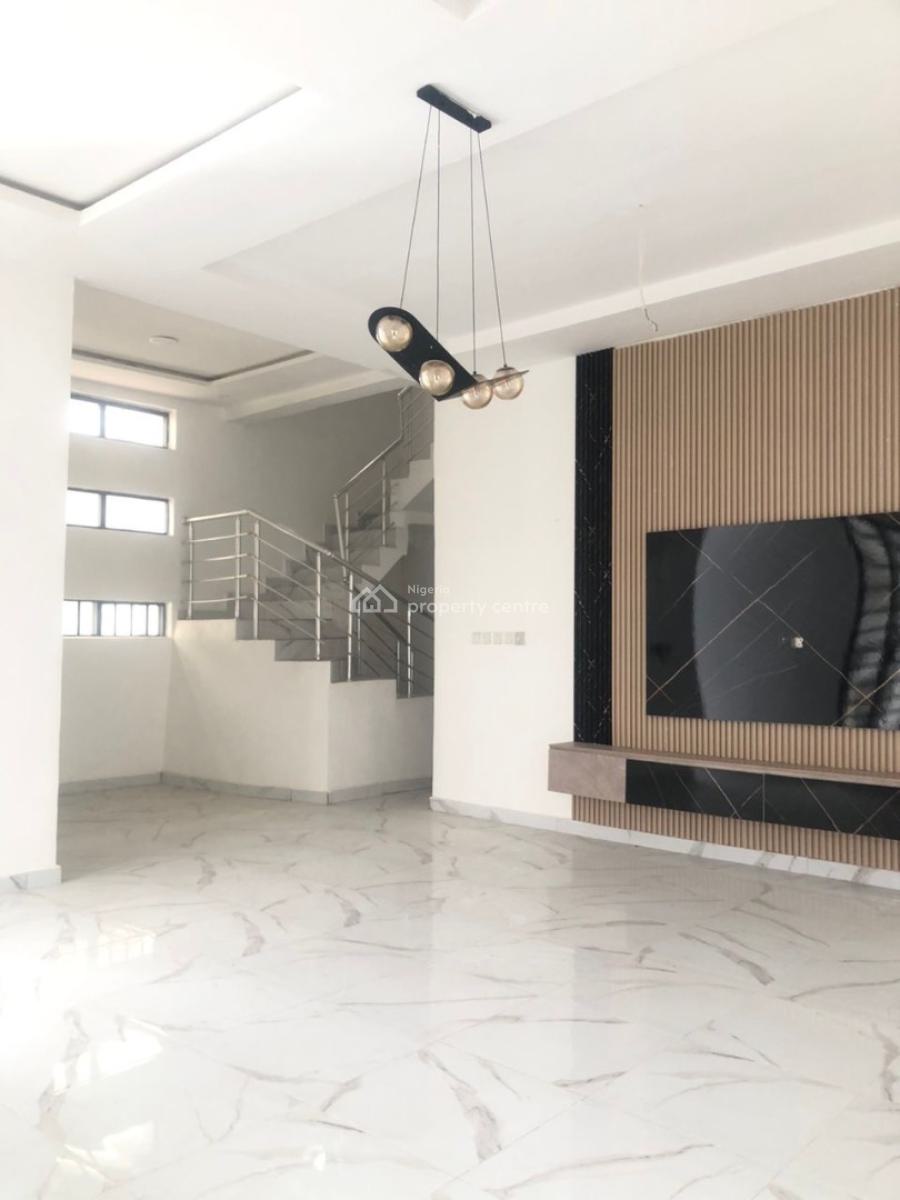 Newly Built 5 Bedroom Fully Detached Duplex with Bq, Chevron, Lekki, Lagos, Detached Duplex for Sale