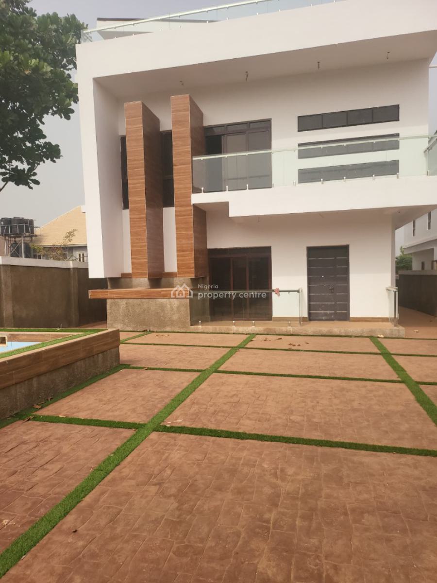 Executive Luxury 5 Bedrooms Detached Duplex with Swimming & Bq, Republic Estate, Off Agric Bank Junction, Independence Layout, Enugu, Enugu, Detached Duplex for Sale