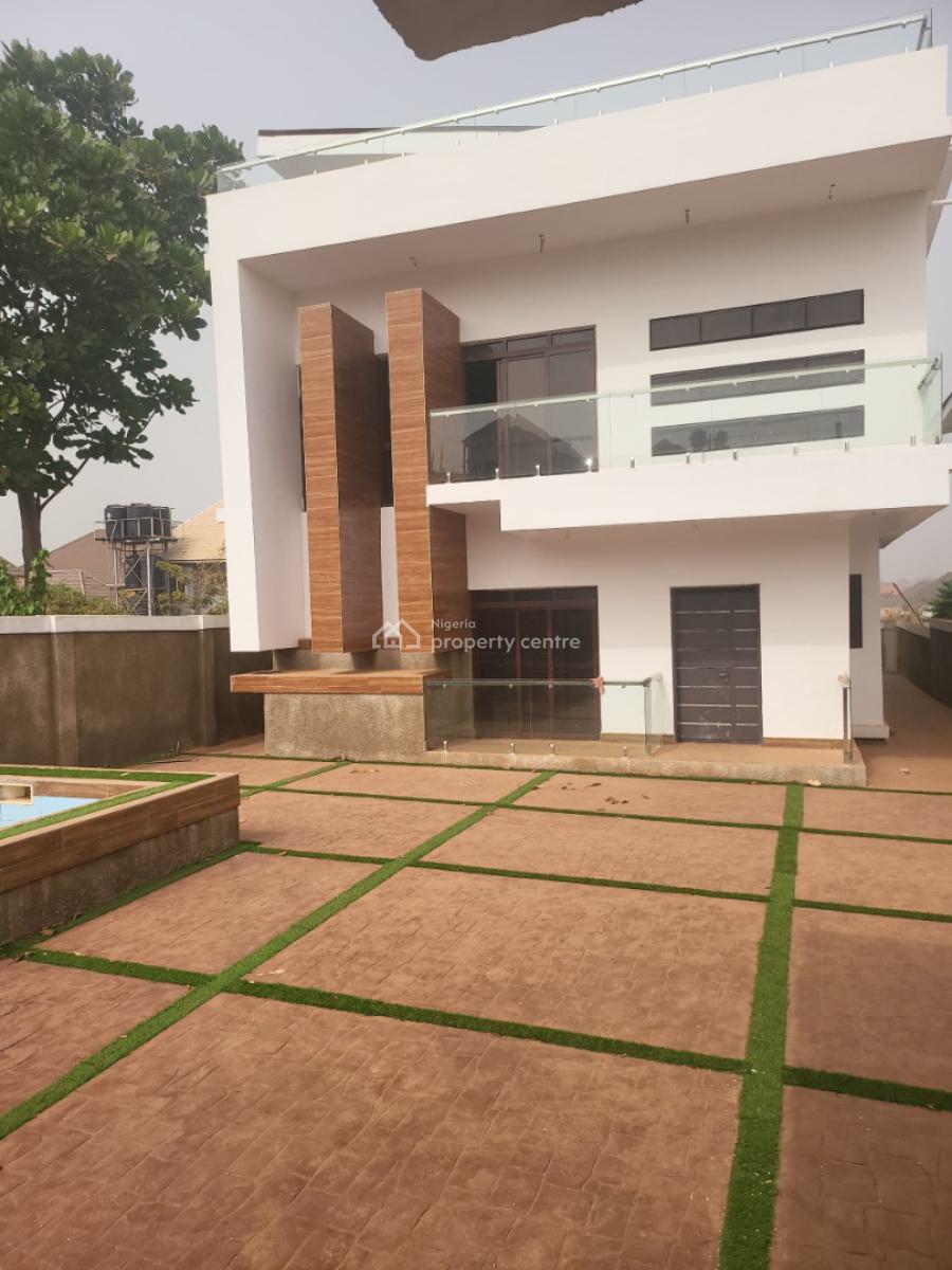 Executive Luxury 5 Bedrooms Detached Duplex with Swimming & Bq, Republic Estate, Off Agric Bank Junction, Independence Layout, Enugu, Enugu, Detached Duplex for Sale