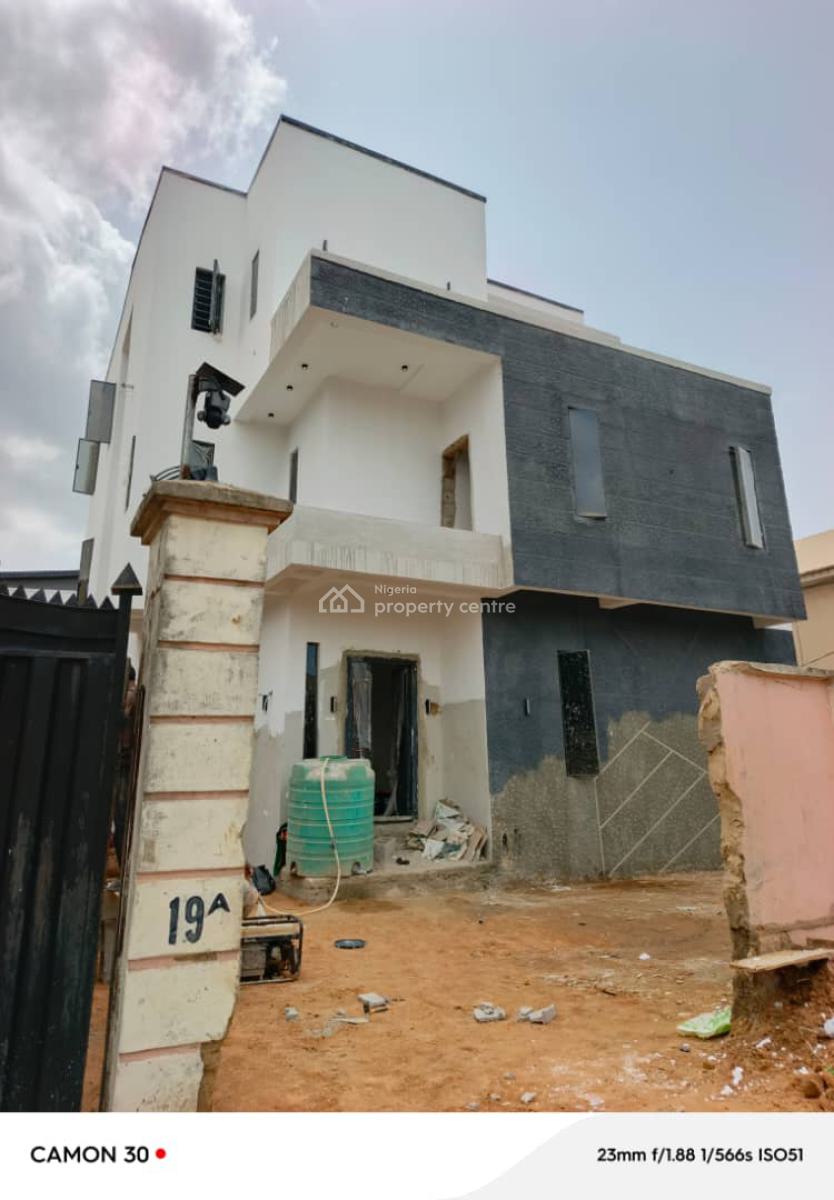 Newly & Spaciously Built 5 Bedroom Detached Duplex + a Room Bq, Unilag Gra, Gra Phase 1, Magodo, Lagos, Detached Duplex for Sale