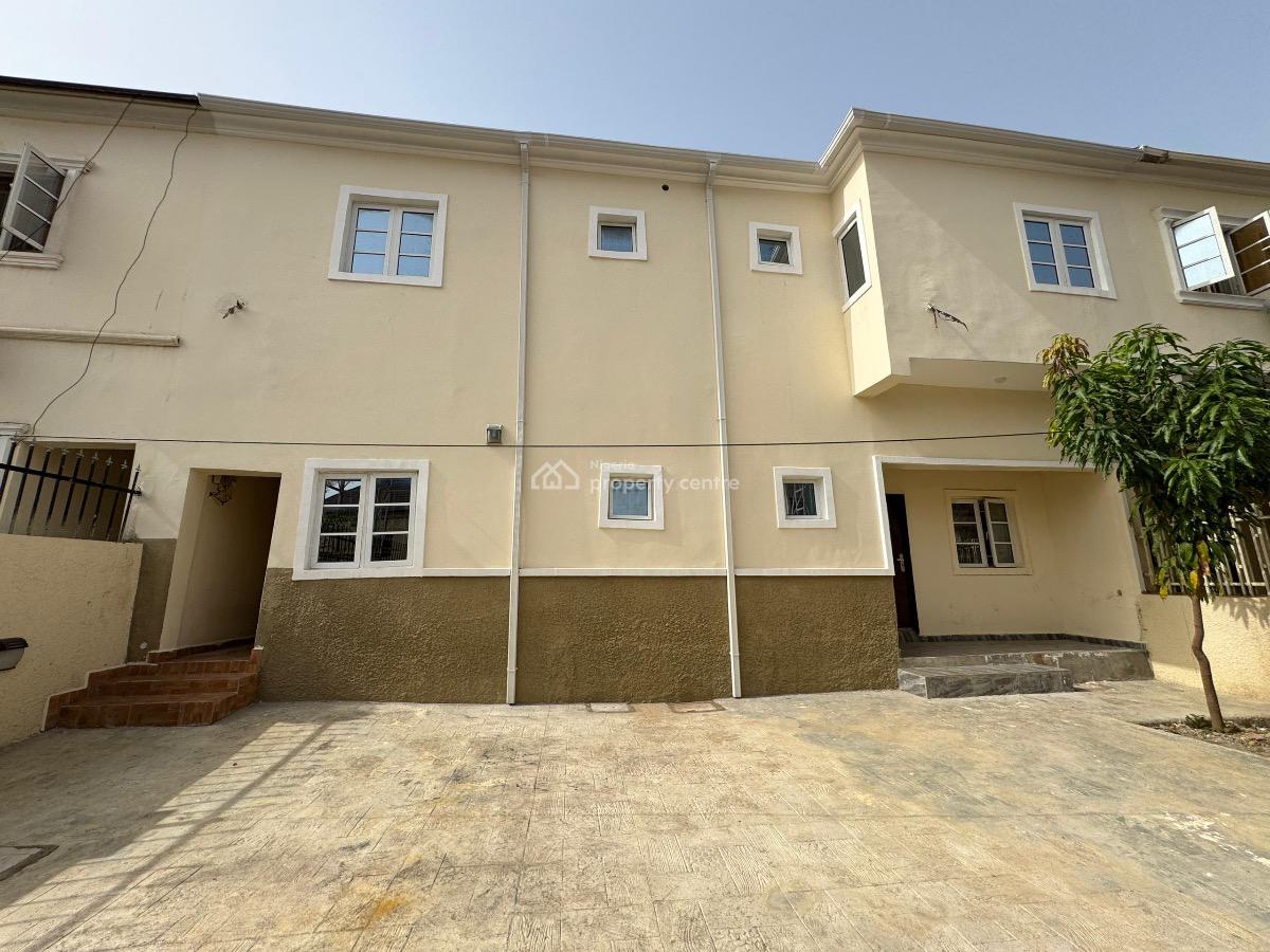 Newly Built 4 Bedroom Duplex with 2 Rooms Bq & Gatehouse, Naf Valley Estate, Asokoro District, Abuja, Terraced Duplex for Rent