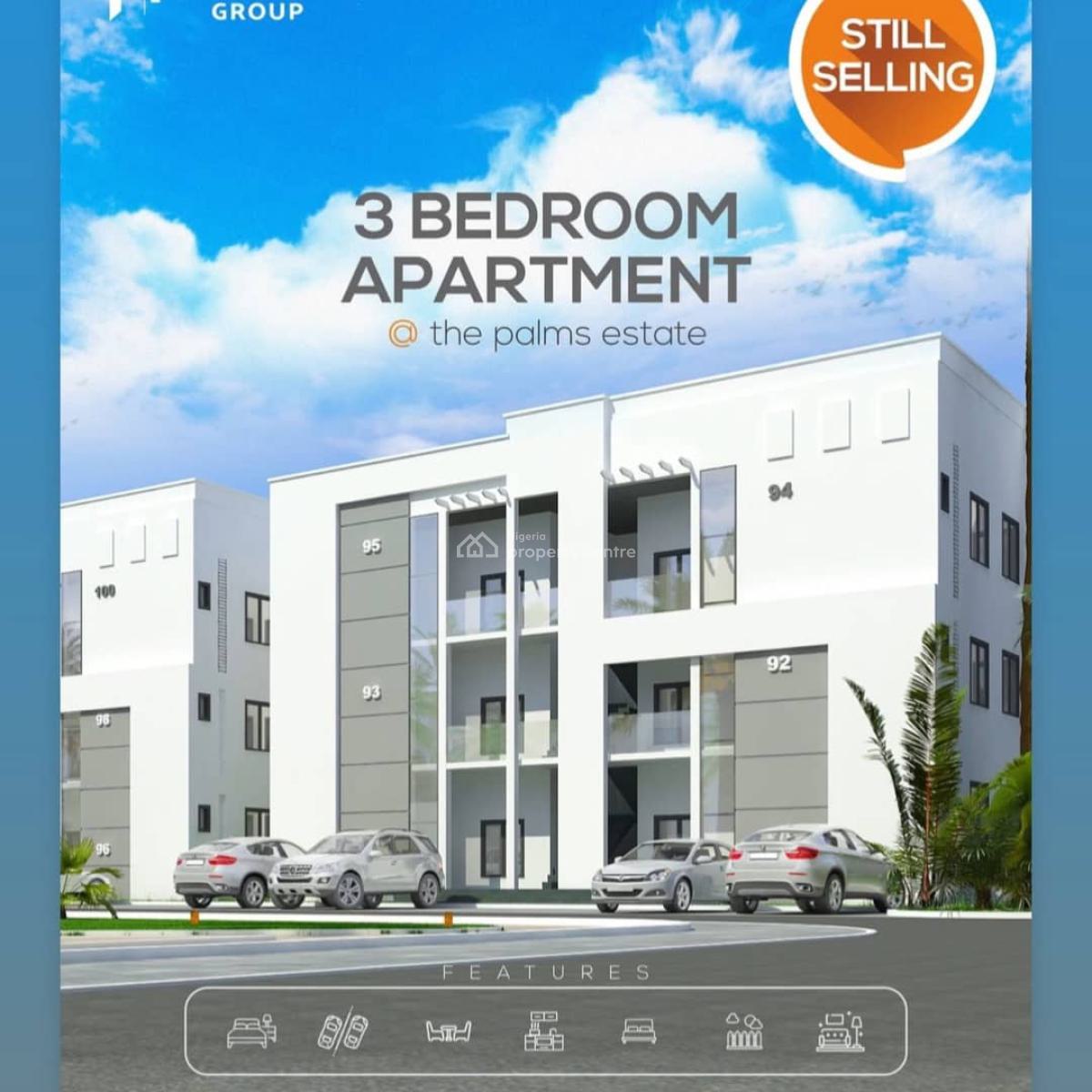 Solidly Built Pre-finished 3 Bedroom Apartment., Dawaki, Gwarinpa, Abuja, Flat / Apartment for Sale