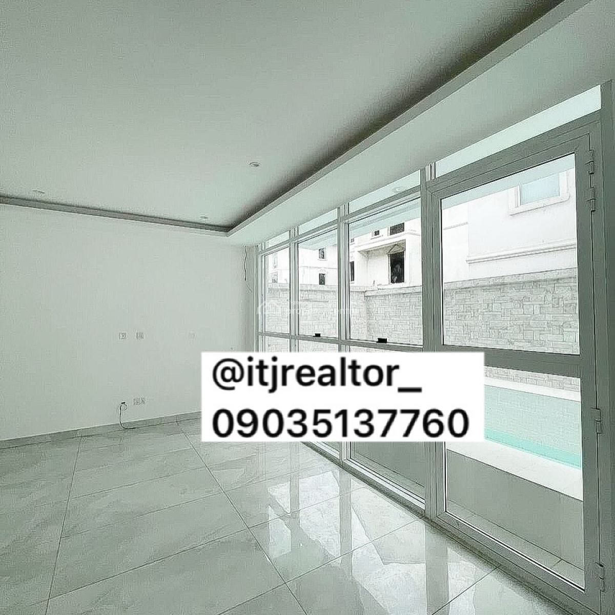 Spacious 4 Bedroom Detached Duplex with Swimming Pool and a Bq, Banana Island, Ikoyi, Lagos, Detached Duplex for Sale