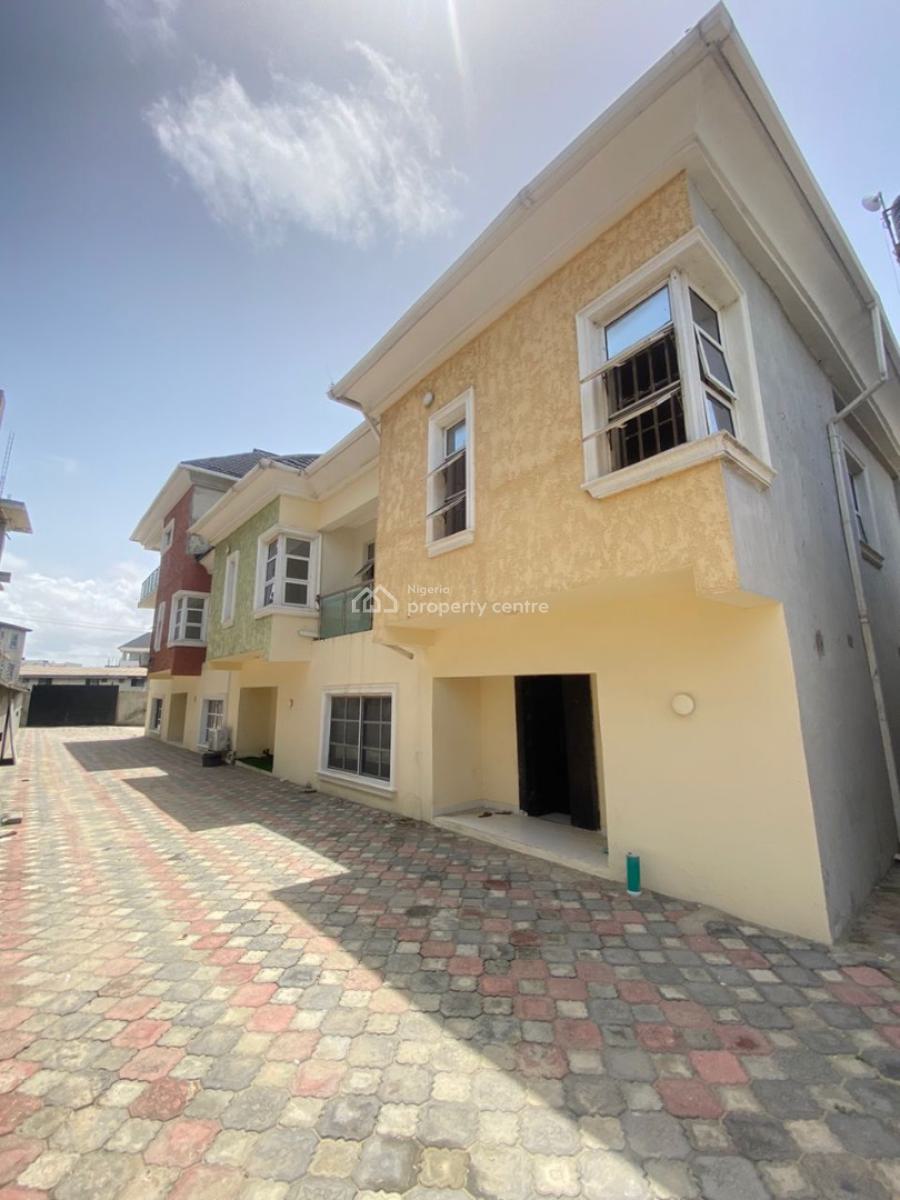 4 Bedroom Terraced with Bq, Ikate, Lekki, Lagos, Terraced Duplex for Rent