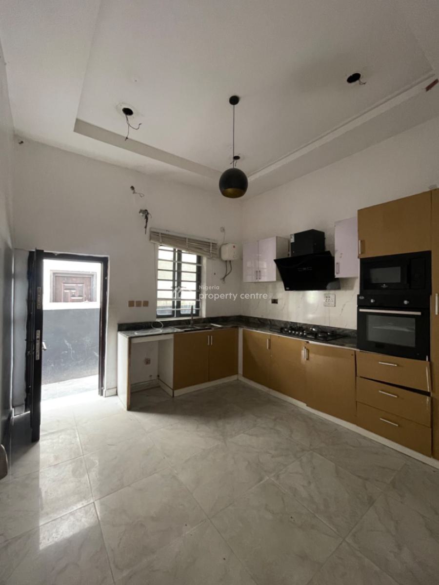 4bedroom Semi Detached Duplex with a Bq, Chevron, Lekki, Lagos, Semi-detached Duplex for Rent