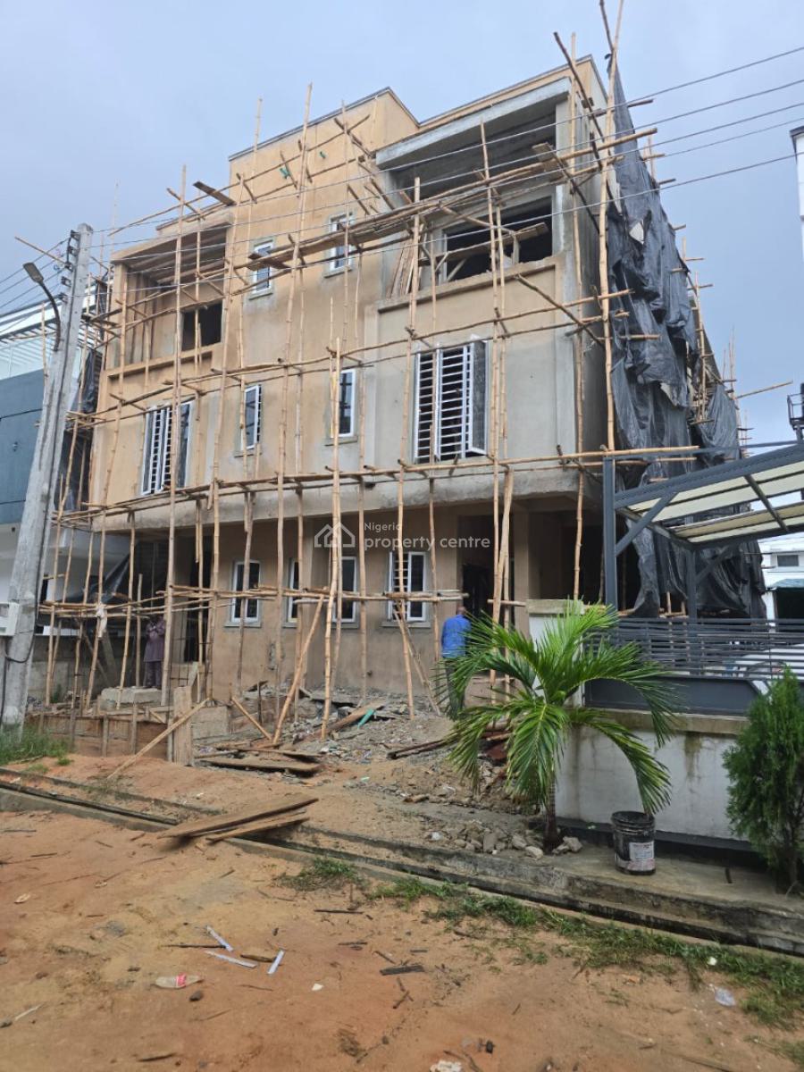 Elegance 5 Bedroom Semi Detached Duplex, a Well Design Luxury Living, Ocean Bay Estate, Lekki Phase 2, Lekki, Lagos, Semi-detached Duplex for Sale