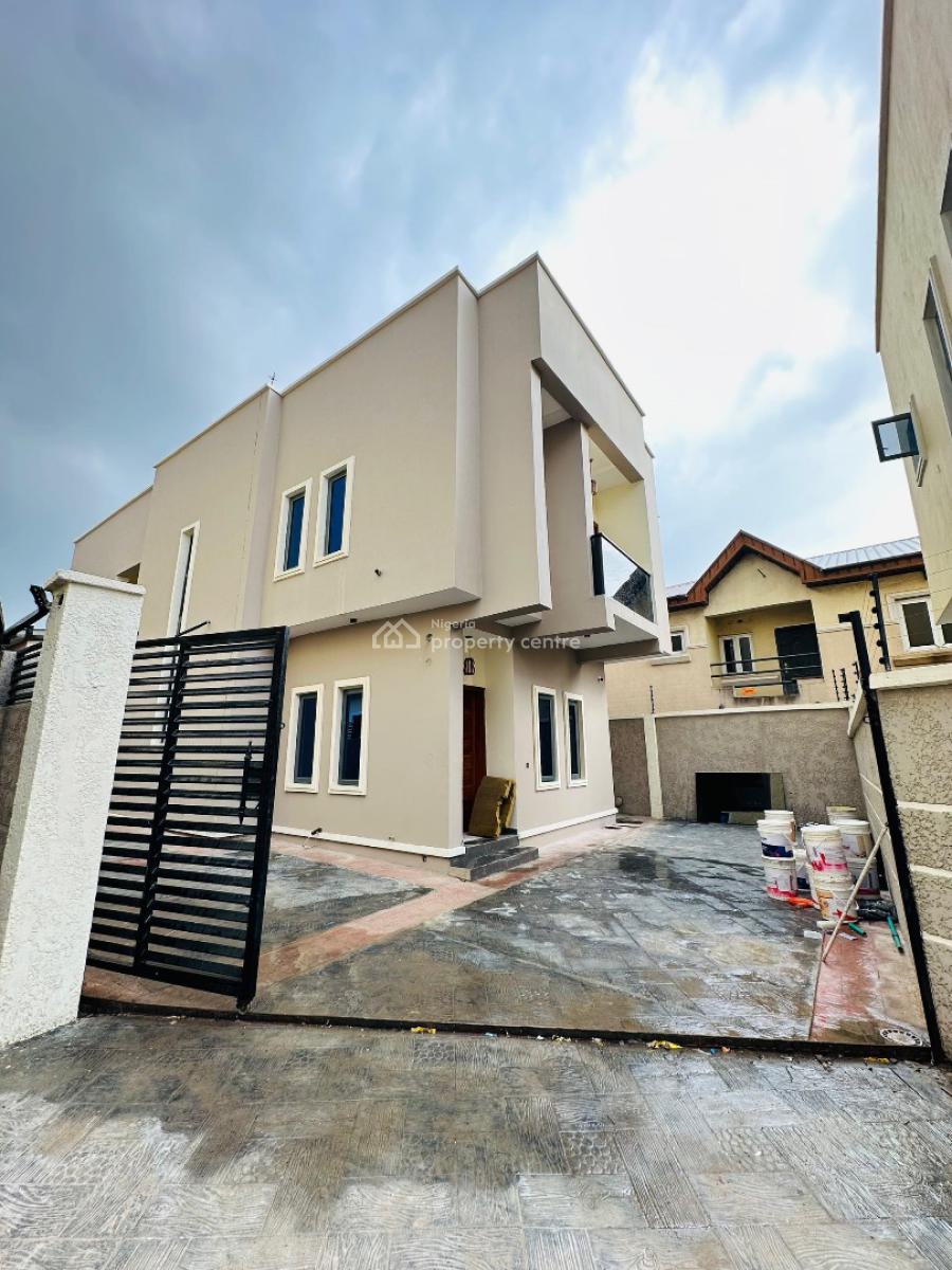 Newly Built 4 Bedroom Fully Detached Duplex House with Bq, Olowora, Magodo, Lagos, Detached Duplex for Sale