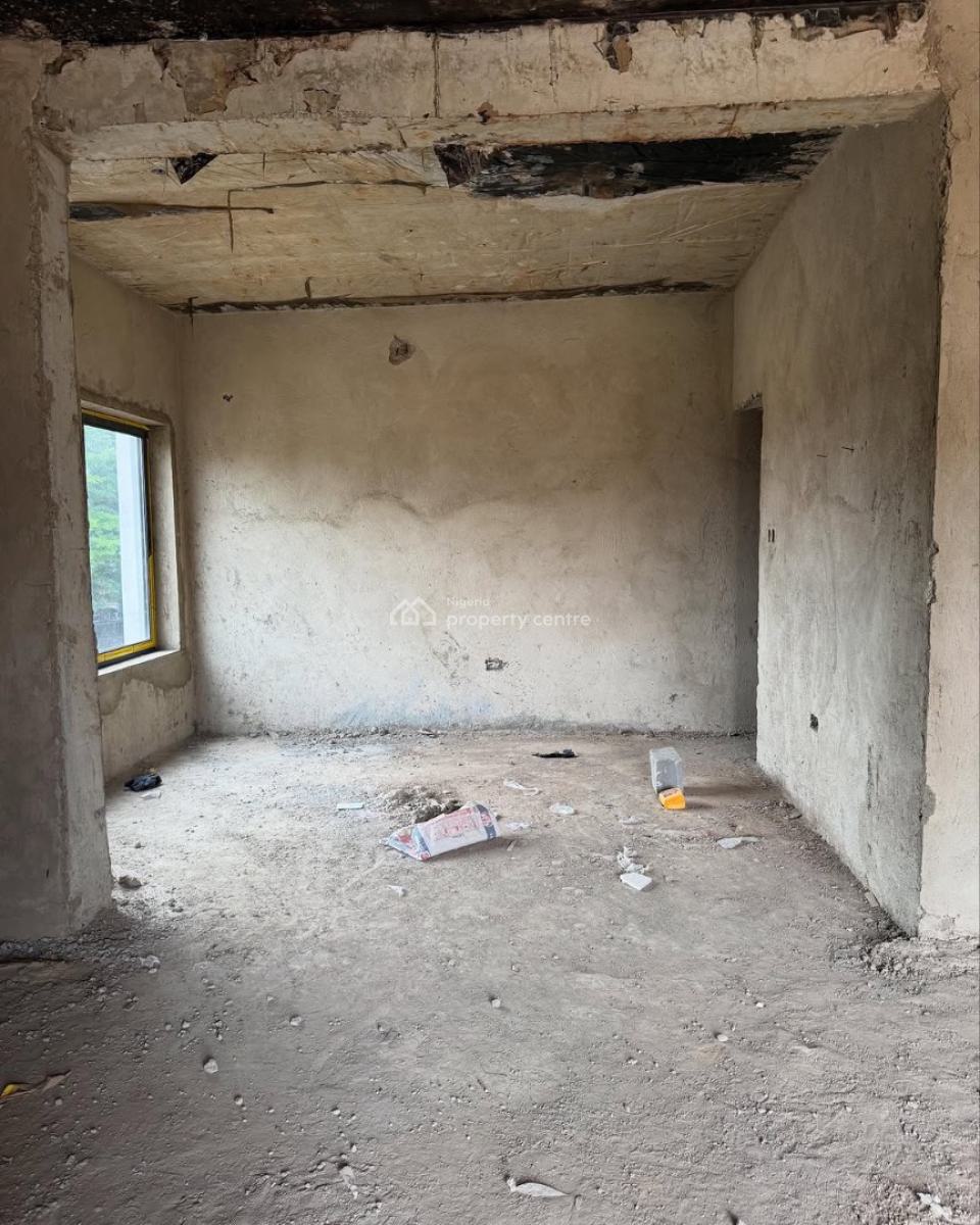 Semi Finished 5bedroom Terrace Duplex with an Elevator,basement and Bq, Katampe, Abuja, Terraced Duplex for Sale