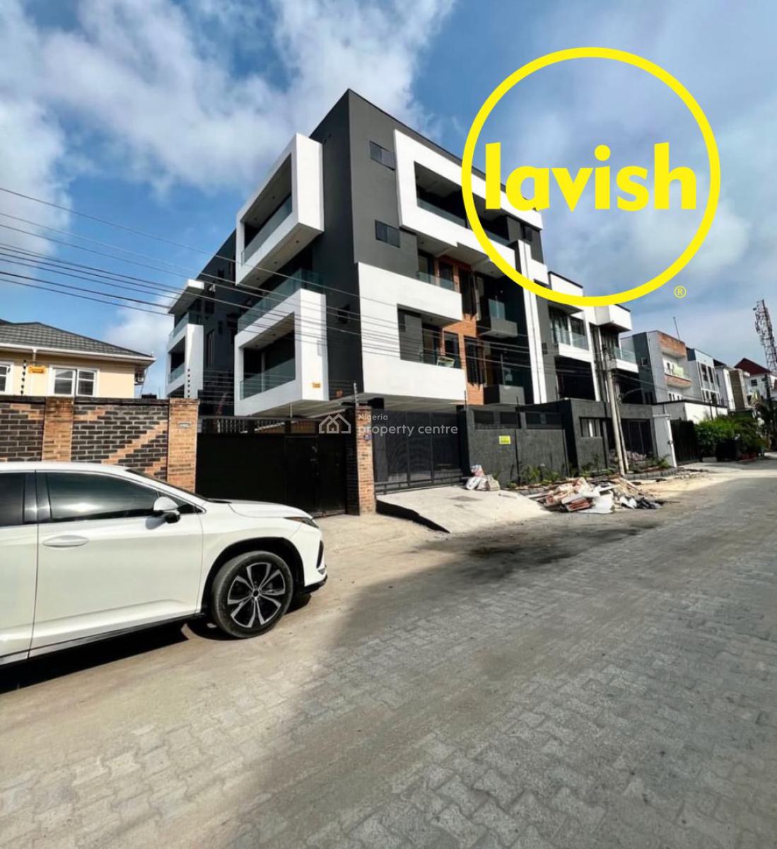 2 Bedroom Apartment with Communal Gym, Ikate, Lekki, Lagos, Flat / Apartment for Sale