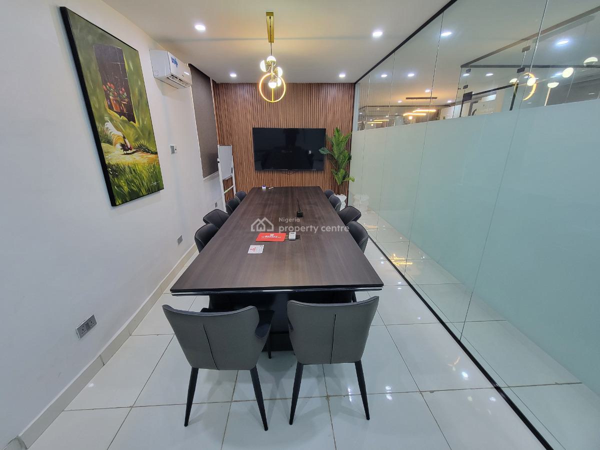 7.56, 9.46, 14.85sqm Private Offices & 4,10,15 Seater Meeting Room, Zone 5, Wuse, Abuja, Office Space for Rent