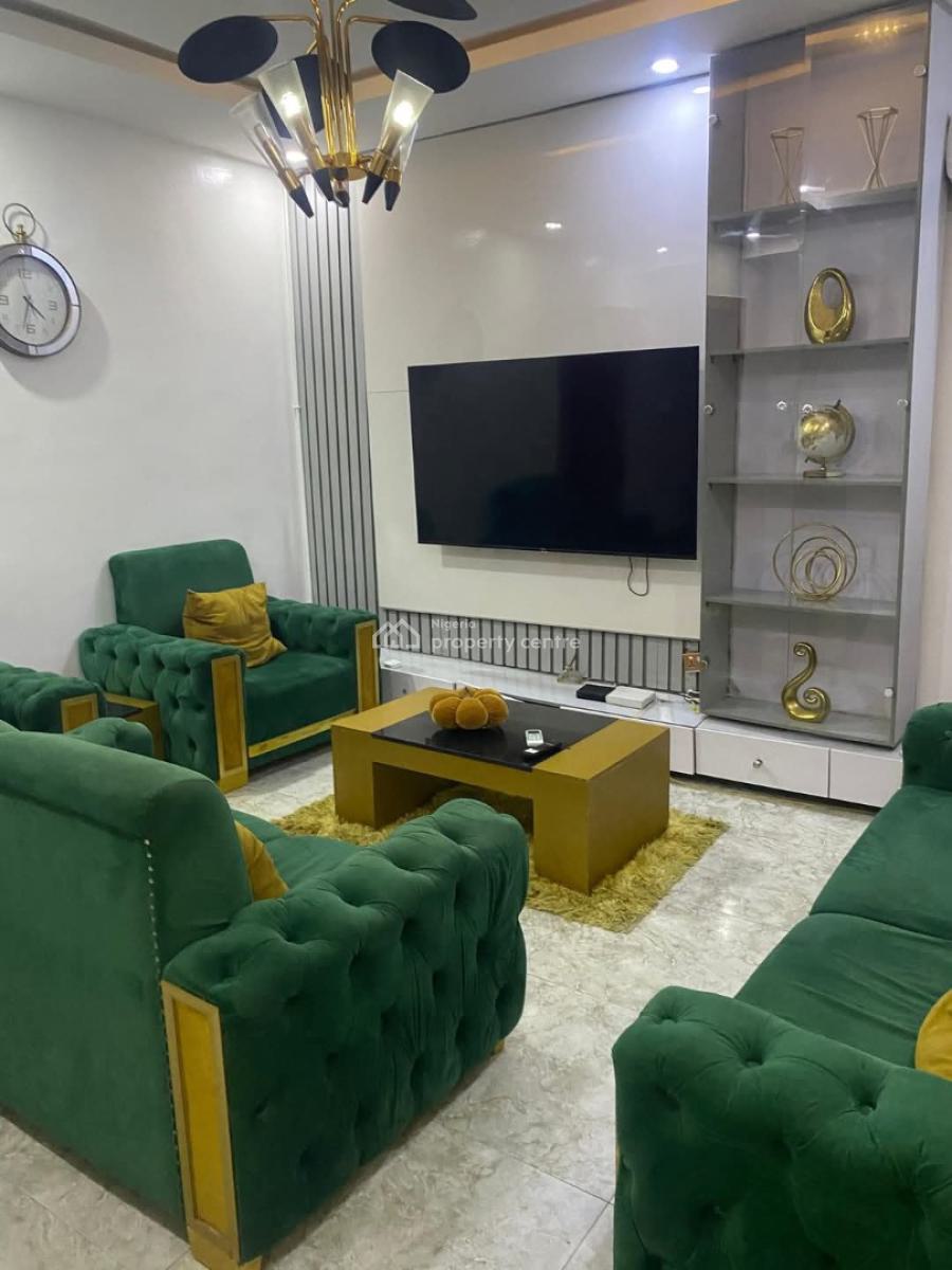 Luxury Furnished 4 Bedroom Terrace Smart Home with Bq, Ikate Elegushi, Lekki, Lagos, Terraced Duplex for Rent