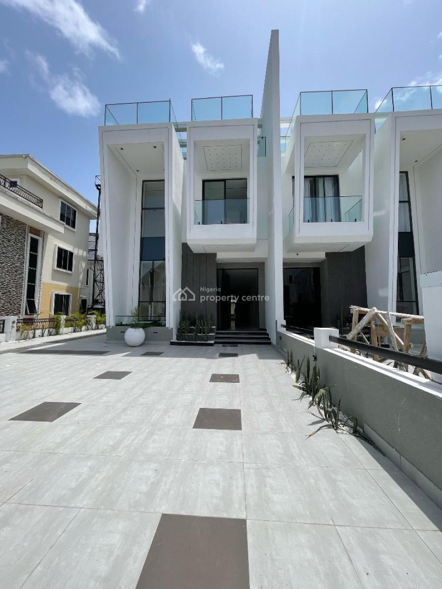 5 Bedroom Semi Detached Duplex with Bq, Penthouse & Pool, Victory Park Estate, Lekki, Lagos, Semi-detached Duplex for Sale