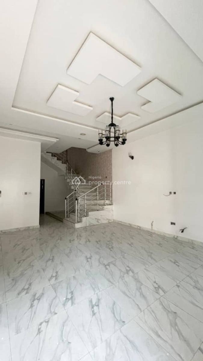 a 4 Bedroom Semi-detached Duplex with a Room Boys Quarter, Chevron, Lekki Phase 1, Lekki, Lagos, Semi-detached Duplex for Rent