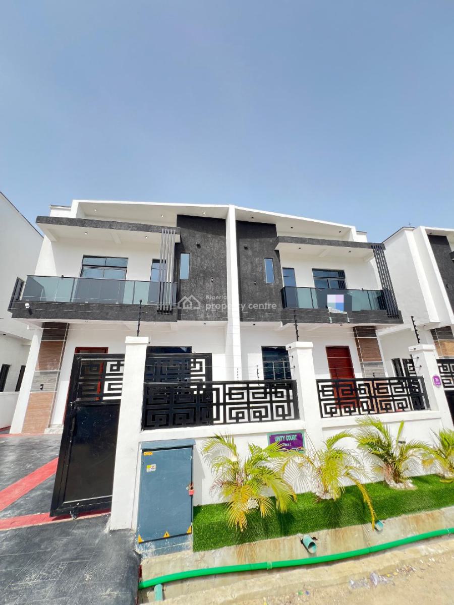4 Bedroom Semi  Detached Duplex, Ikota, Lekki, Lagos, Semi-detached Duplex for Sale