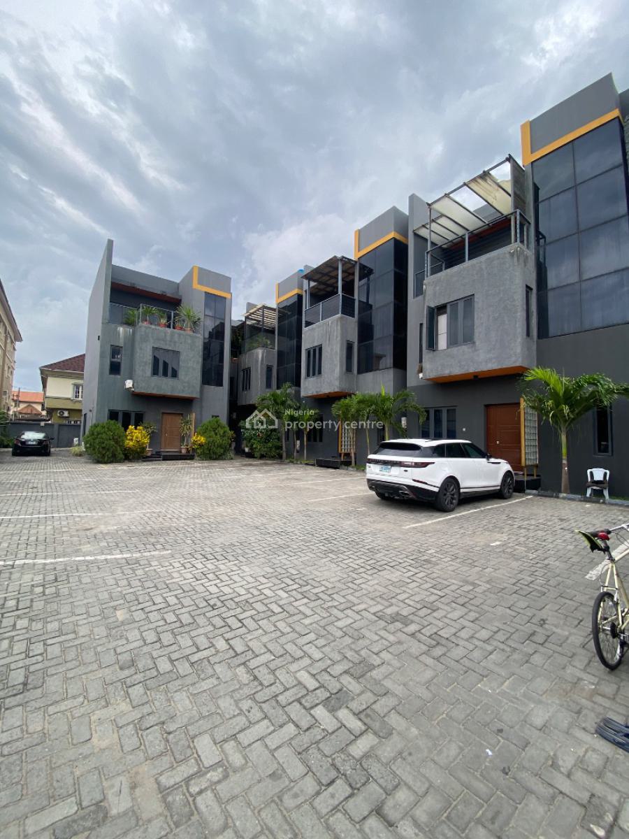 Premium Luxury 4 Bedroom Terraced Duplex, Lekki Phase 1, Lekki, Lagos, Terraced Duplex for Rent