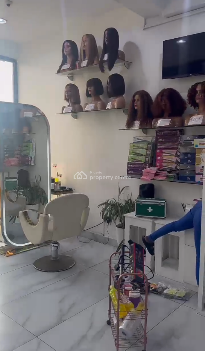 a Fully Equipped and Operational Hairstyling Salon, Off Admiralty Way, Lekki Phase 1, Lekki, Lagos, Shop for Sale
