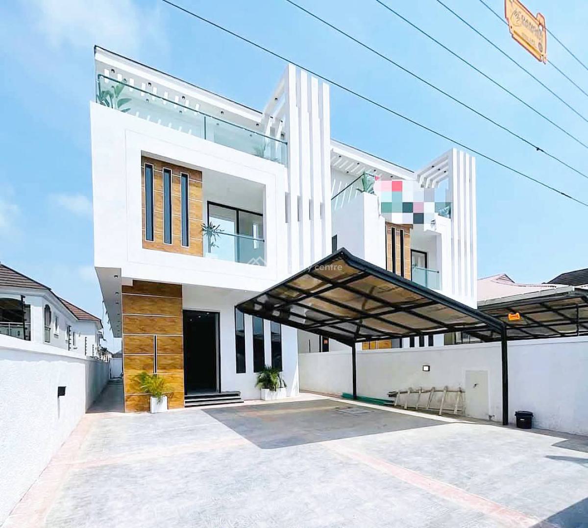 Automated 5 Bedroom Fully Detached Duplex, Idado, Lekki, Lagos, Detached Duplex for Sale