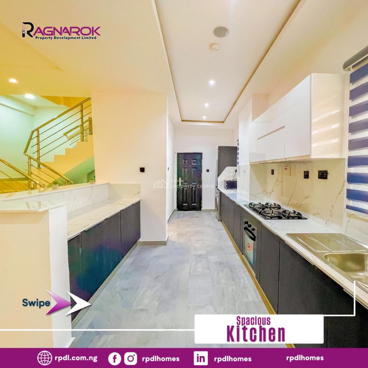 Luxury 2 Bedroom Terrace Duplex, in Sanford Alverton Estate, Sangotedo, Ajah, Lagos, Terraced Duplex for Sale