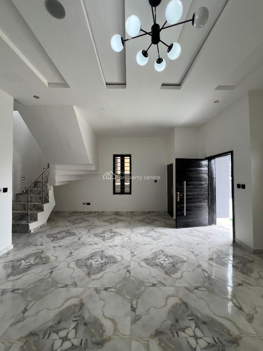 Spacious 4 Bedroom Fully Detached Duplex with a Room Bq, Ajah, Lagos, Detached Duplex for Sale
