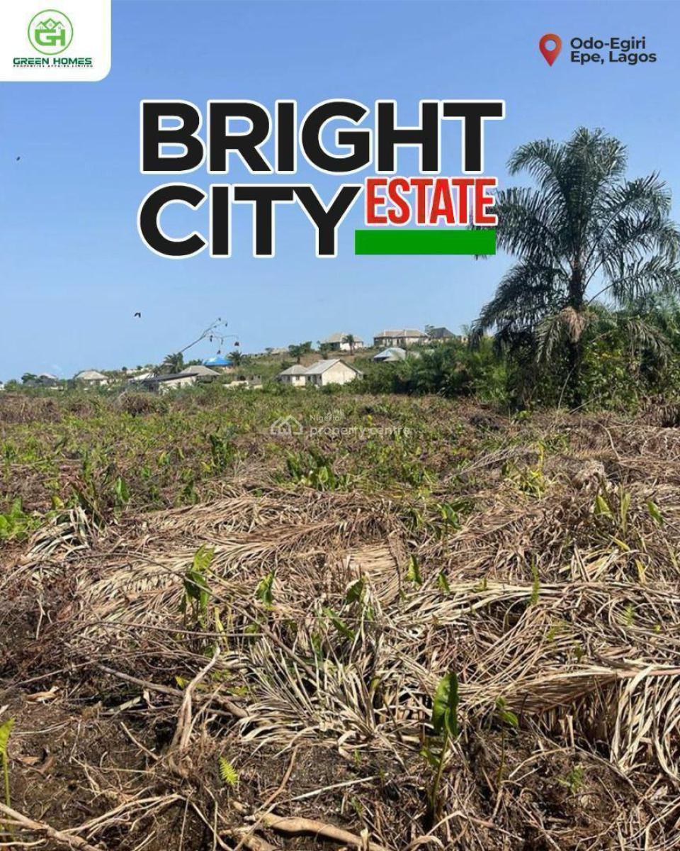 Prime Land in a Serene Environment, Bright City Estate, Epe, Lagos, Residential Land for Sale