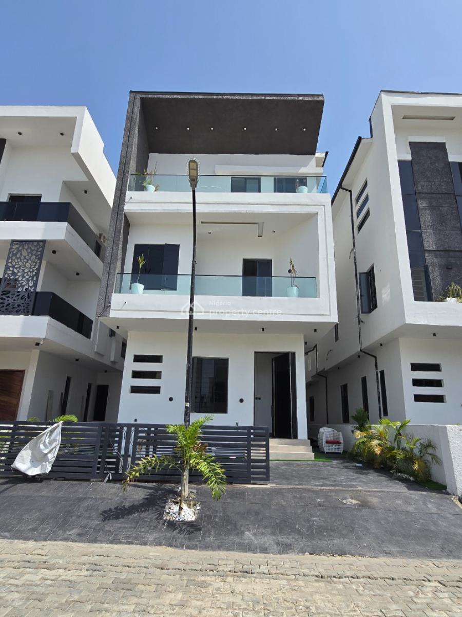 Luxury 5 Bedrooms Smart House, Chevron Drive, Lekki, Lagos, Detached Duplex for Sale