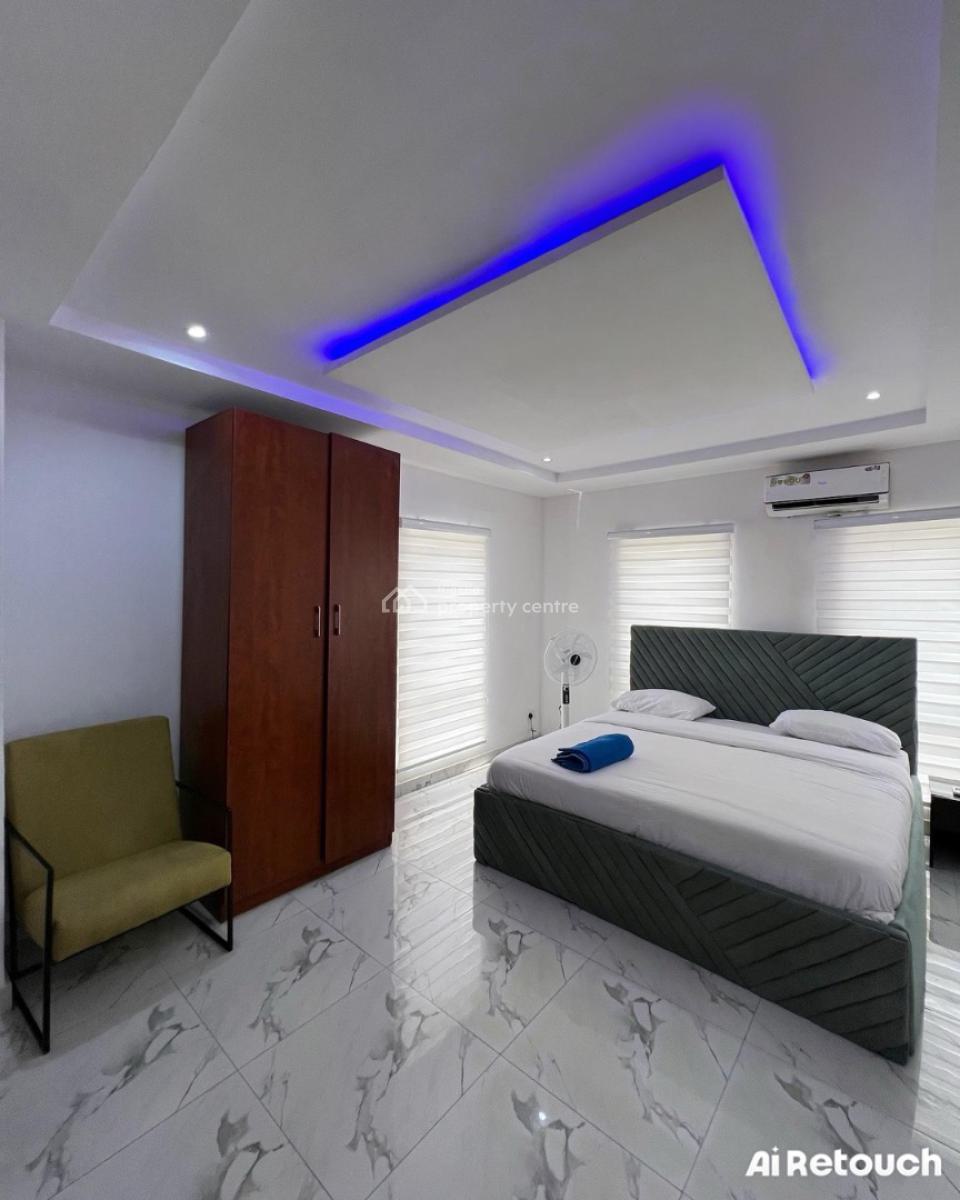Fully Serviced and Furnished 2 Bedroom Apartment, Osapa, Lekki, Lagos, Flat / Apartment for Rent