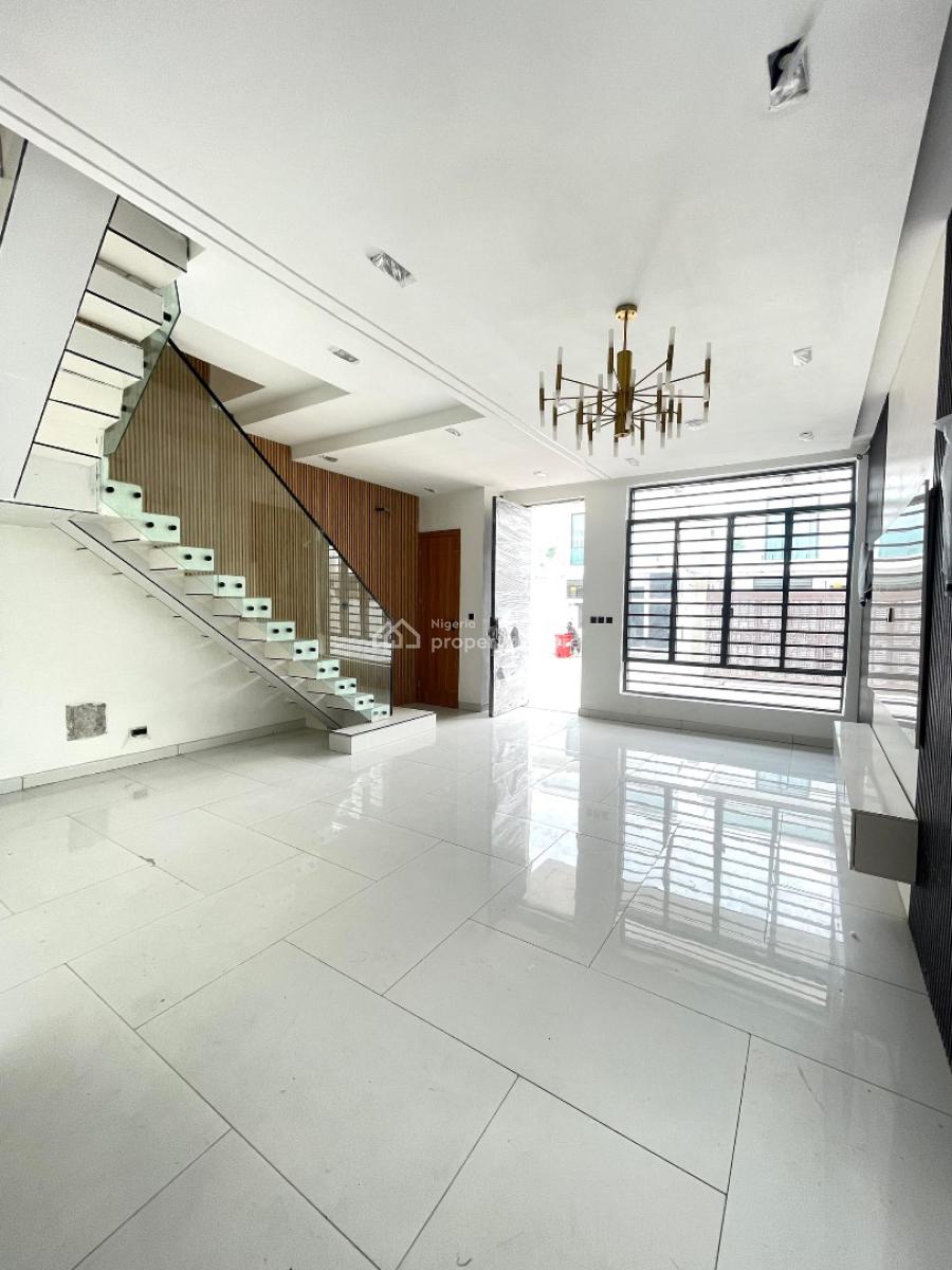 Luxury 4 Bedroom Fully Detached Duplex with Bq, Chevron, Lekki, Lagos, House for Sale