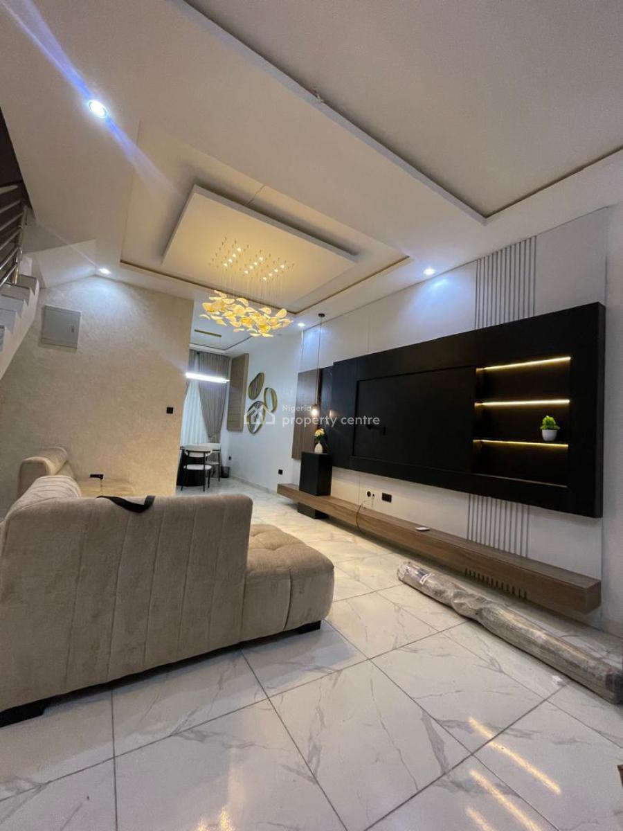 Brand New Furnished 2 Bedroom Terrace Duplex in a Serviced Estate, Lekki County, Ikota, Lekki, Lagos, House for Sale
