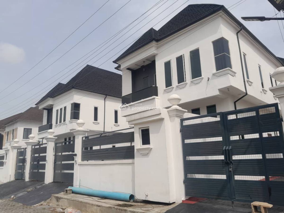 Exquisite 4 Bedroom Semi Detached Duplex with Water Trearment Plant, Osapa, Lekki, Lagos, Semi-detached Duplex for Rent