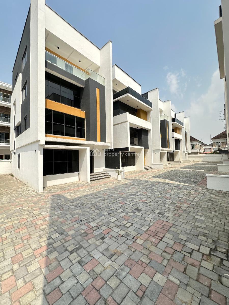 Luxurious 5 Bedroom Detached Duplex with Bq and Pool, Chevron, Lekki, Lagos, Detached Duplex for Sale