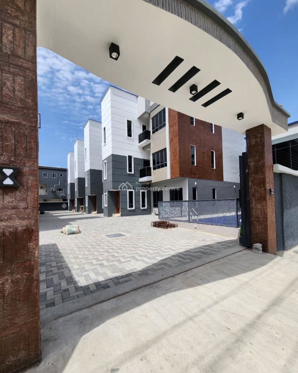 Brand New 4 Bedroom Terrace Duplex and a Bq with Pool & Gym, Ikate, Lekki, Lagos, Terraced Duplex for Sale