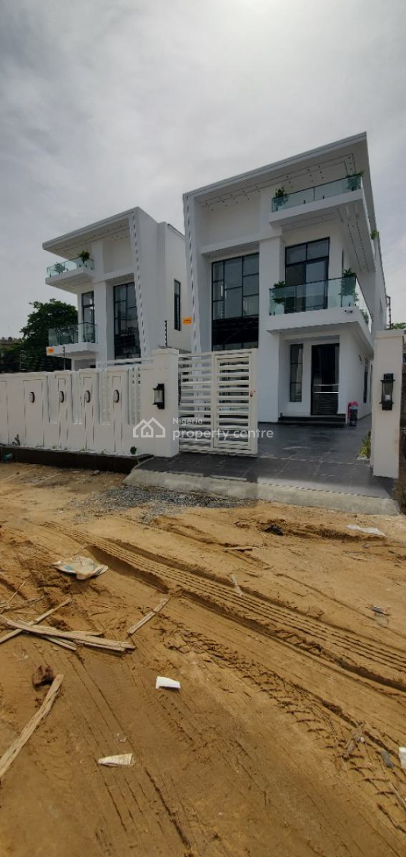 Luxury 5 Bedroom Fully Detached Duplex, Chevron, Lekki, Lagos, House for Sale