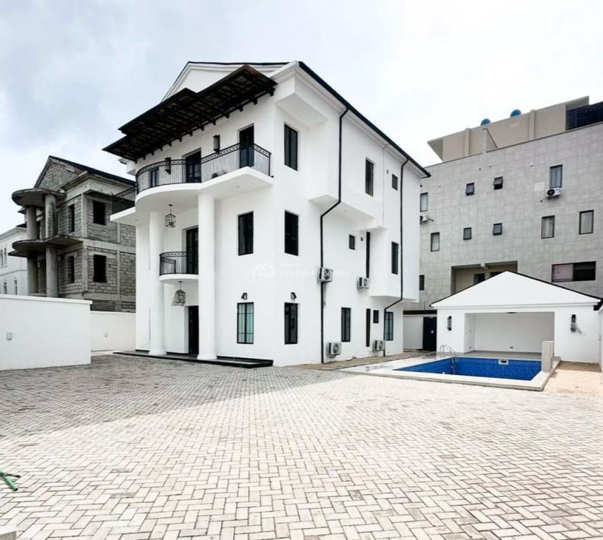 Brand New 4 Bedroom Full Detached Duplex with a Bq, Banana Island, Ikoyi, Lagos, Detached Duplex for Rent