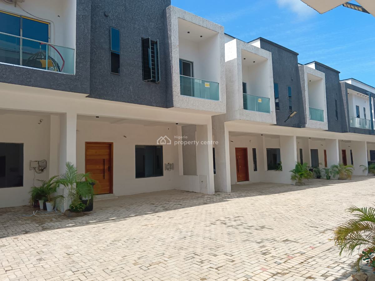 4-bedroom Terrace Duplex, Fully Serviced and Spacious Home, Harris Drive, Vgc, Lekki, Lagos, Terraced Duplex for Rent