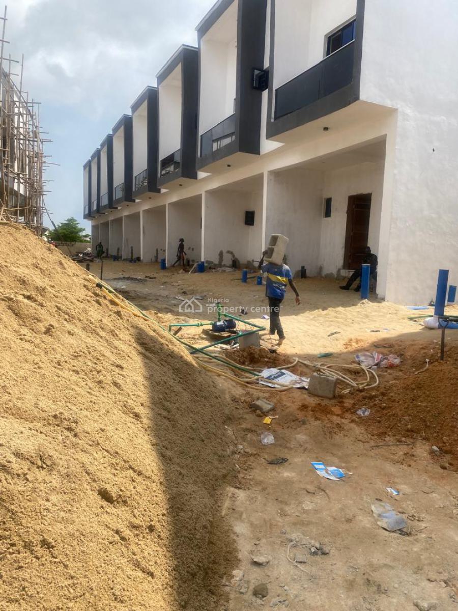 Offplan 3 Bedrooms Terrace with Bq - 3 Months Payment Plan, Abraham Adesanya, Ajah, Lagos, Terraced Duplex for Sale